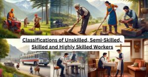 Classifications of Unskilled, Semi-Skilled, Skilled and Highly Skilled Workers।