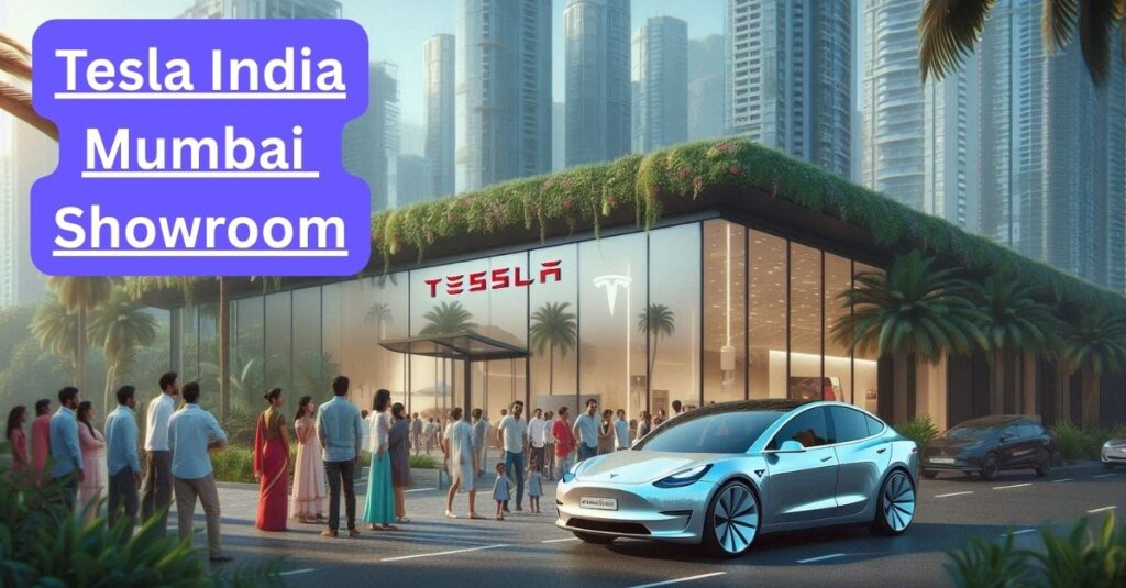 Tesla India Mumbai Showroom