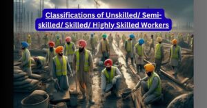 Classifications of Workers in Punjab